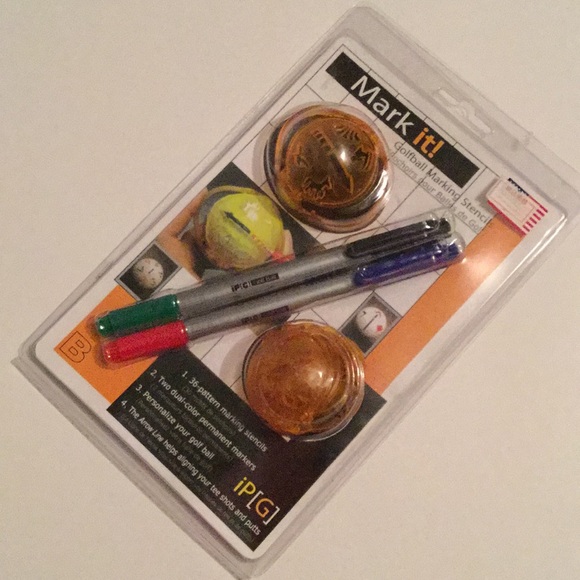 ip [G] Accessories Golf Ball Marking Kit Poshmark
